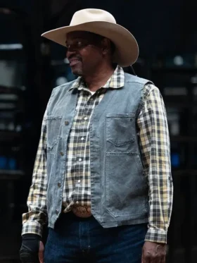 The Last Rodeo 2025 Mykelti Williamson Denim Vest