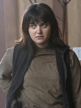 The Last of Us S02 Ariela Barer Black Vest