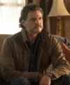 The Last of Us S02 Pedro Pascal Brown Jacket Back