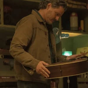 The Last of Us S02 Pedro Pascal Brown Jacket