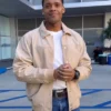 The Rookie S07 Deric Augustine Bomber Jacket Side