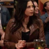 The Rookie S07 Jenna Dewan Leather Jacket Side