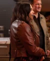 The Rookie S07 Jenna Dewan Leather Jacket