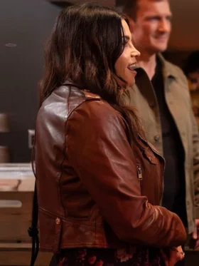 The Rookie S07 Jenna Dewan Leather Jacket