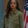 The Rookie S07 Mekia Cox Green Denim Jacket