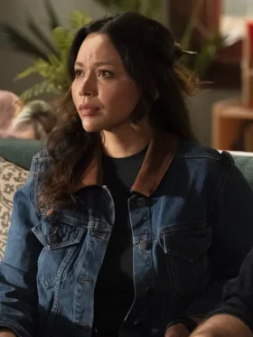 The Rookie S07 Melissa O'Neil Blue Denim Jacket