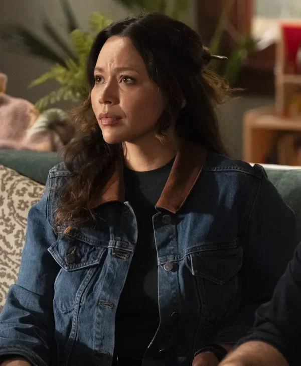 The Rookie S07 Melissa O'Neil Blue Denim Jacket
