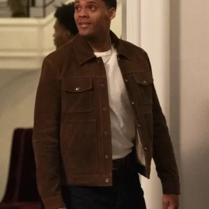 The Rookie S07 Miles Penn Brown Suede Leather Jacket