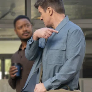 The Rookie S07 Nathan Fillion Grey Jacket