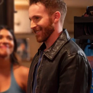 The Rookie S07 Zander Hawley Black Leather Jacket