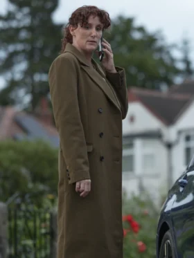 The Stolen Girl S01 Bronagh Waugh Brown Coat