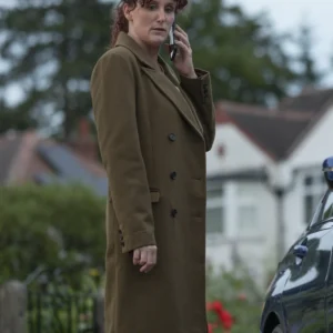 The Stolen Girl S01 Bronagh Waugh Brown Coat