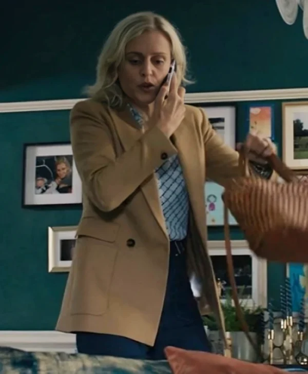 The Stolen Girl S01 Denise Gough Brown Blazer Side