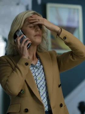 The Stolen Girl S01 Denise Gough Brown Blazer