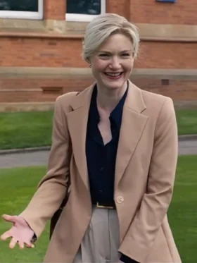 The Stolen Girl S01 Holliday Grainger Brown Blazer Side