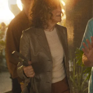 The Studio S01 Catherine O’Hara Leather Blazer