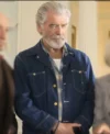 The Thursday Murder Club Pierce Brosnan Denim Jacket
