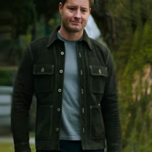 Tracker S02 Colter Shaw Green Trucker Suede Jacket