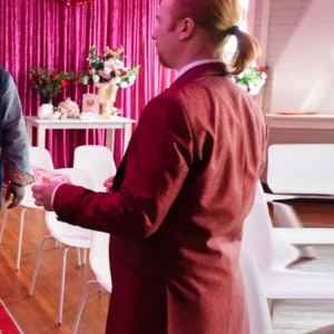 Tracker S02 Garrett Quirk Red Blazer