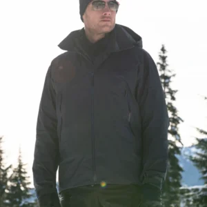 Tracker S02 Justin Hartley Black Hooded Jacket Side