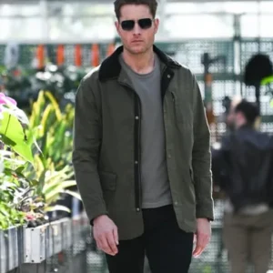 Tracker S02 Justin Hartley Green Cotton Jacket