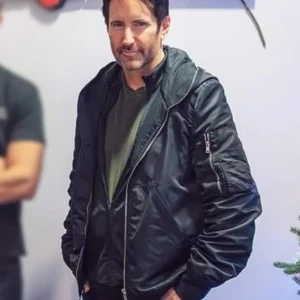 Tron Ares 2025 Trent Reznor Black Jacket Side