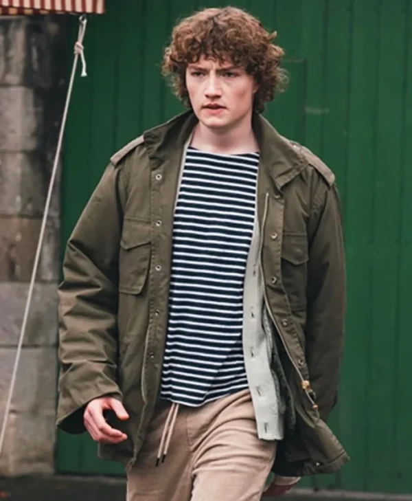 Video Nasty S01 Cal O'Driscoll Green Jacket Side