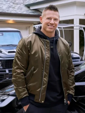 What Drives You S01 The Miz Bomber Jacket Side