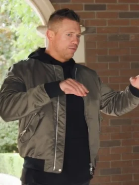 What Drives You S01 The Miz Bomber Jacket Front
