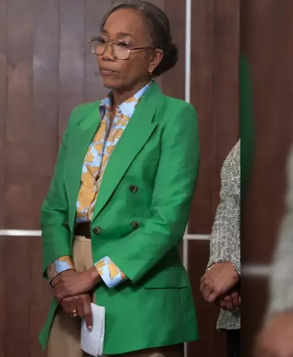 Will Trent S03 Amanda Wagner Green Blazer Side