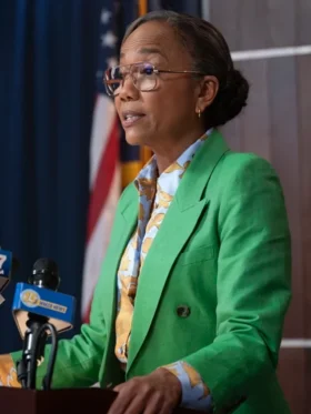 Will Trent S03 Amanda Wagner Green Blazer