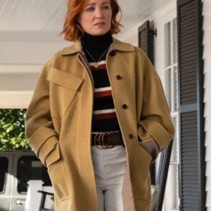 Will Trent S03 Angie Polaski Brown Coat