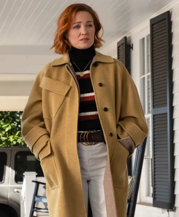 Will Trent S03 Angie Polaski Brown Coat