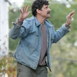 Will Trent S03 Dan Gill Blue Denim Jacket