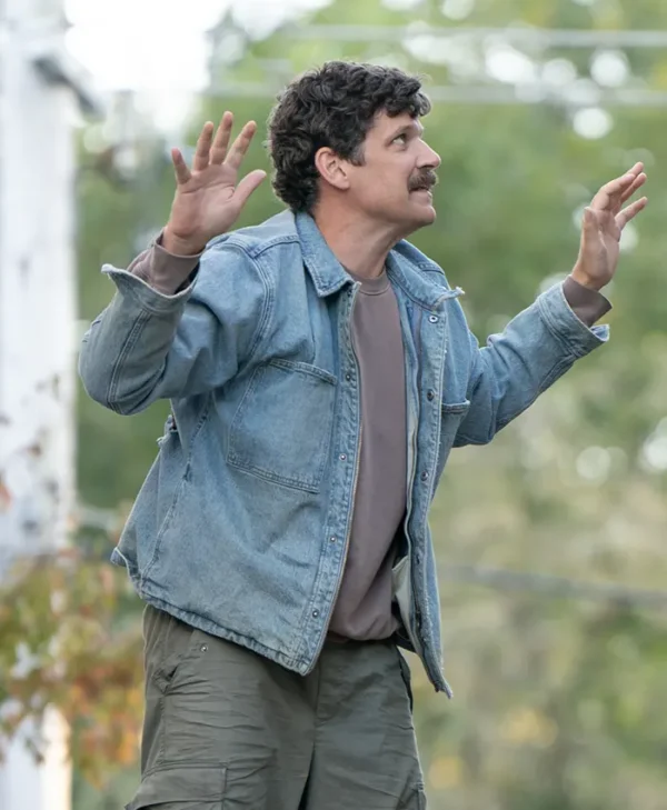 Will Trent S03 Dan Gill Blue Denim Jacket