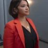 Will Trent S03 Gina Rodriguez Red Blazer