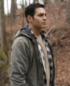Will Trent S03 Ramon Rodriguez Grey Hooded Jacket