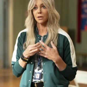 Abbott Elementary S04 Kaitlin Olson Track Jacket Side