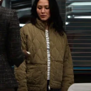 Alert Missing Persons Unit S03 Fivel Stewart Quilted Jacket Front