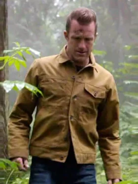 Alert Missing Persons Unit S03 Jason Grant Brown Cotton Jacket