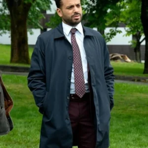 Alert Missing Persons Unit S03 Ryan Broussard Black Coat Front