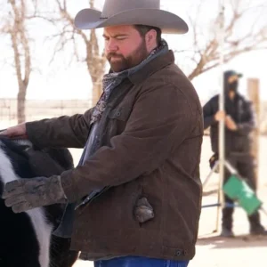 Americana Paul Walter Hauser Brown Jacket