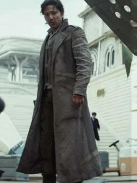 Andor S02 Diego Luna Grey Trench Coat