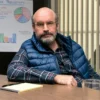 Bad Thoughts S01 Tom Segura Blue Puffer Vest Side