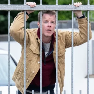 Bergerac S01 Stephen Wight Corduroy Jacket Side