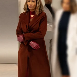 Beyond the Gates S01 Trisha Mann Brown Coat