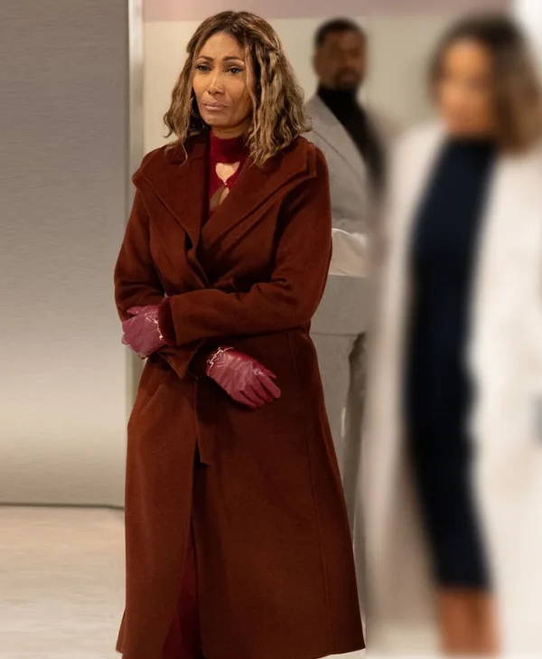 Beyond the Gates S01 Trisha Mann Brown Coat