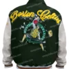Boston Celtics Varsity Letterman Wool Jacket Back