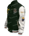 Boston Celtics Varsity Letterman Wool Jacket Side Look