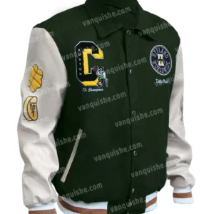 Boston Celtics Varsity Letterman Wool Jacket on Sale